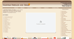 Desktop Screenshot of nashvillefireplace.com
